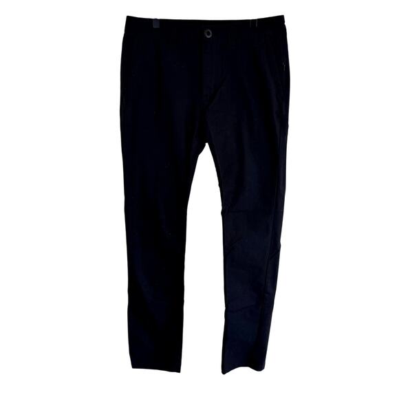Roark Pants Mens 31 Black Straight Fit Chino RP282 Artifacts Adventure Casual - Picture 1 of 5